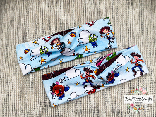 Faux turban headbands