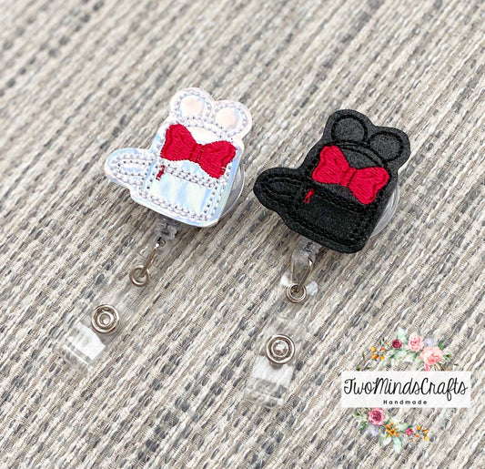 Mouse Backpack Badge Reels (READY TO SHIP)