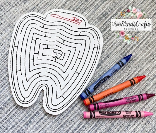Tooth Maze (READY TO SHIP)