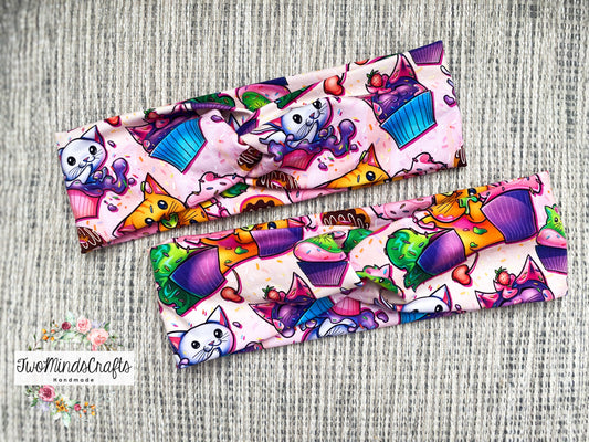 Faux turban headbands