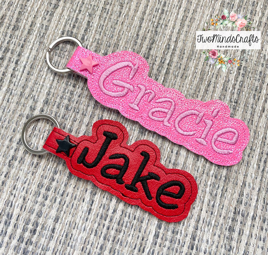 Custom Name keyfobs (MADE TO ORDER)