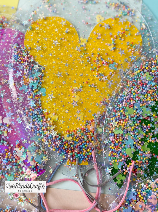 *ATRP* Yellow shaker balloon flat bag (READY TO SHIP)