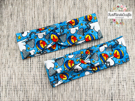 Faux turban headbands