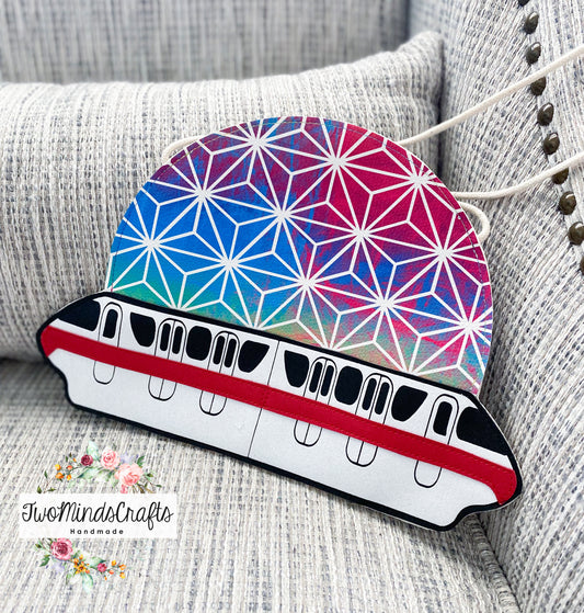 Monorail Rainbow flat lay bag (READY TO SHIP)